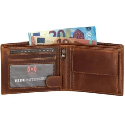 Hide & Stitches Japura Wallet cognac