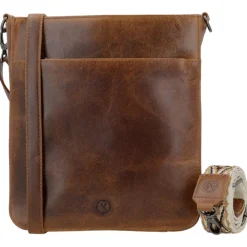 Hide & Stitches Next Navajo Shoulderbag brown