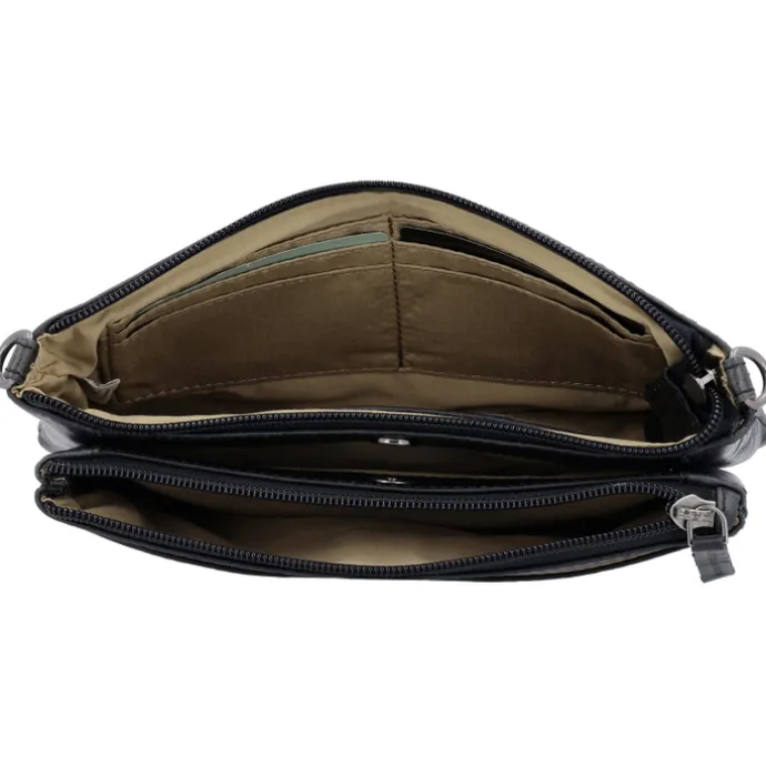 Hide & Stitches Next Navajo Shoulderbag black