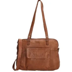 Hide & Stitches Paint Rock Shopper cognac