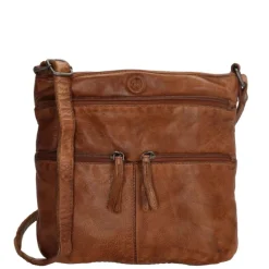 Hide & Stitches Paint Rock Shoulderbag High cognac