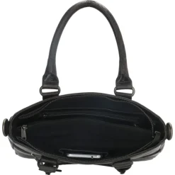 Hide & Stitches Porto Handtas zwart II