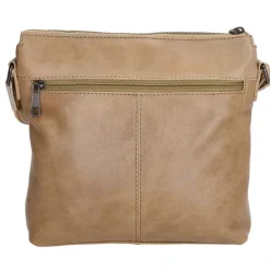 Hide & Stitches Porto Schoudertas taupe