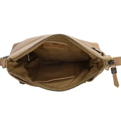 Hide & Stitches Porto Schoudertas taupe