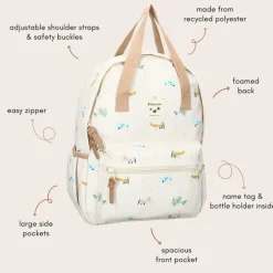 Kidzroom Little Small Talk Backpack beige