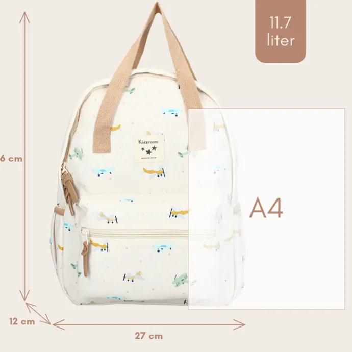 Kidzroom Little Small Talk Backpack beige