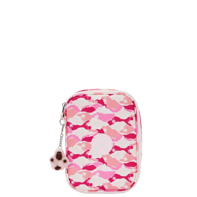 Kipling 100 Pens pink palm