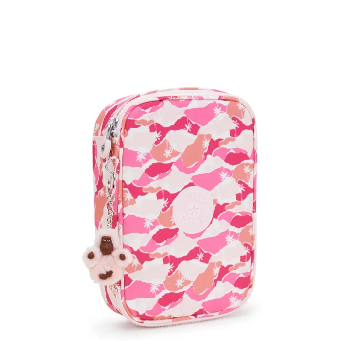 Kipling 100 Pens pink palm