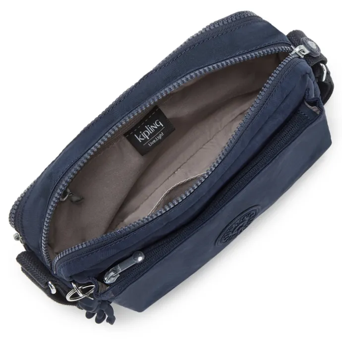 Kipling Abanu M Schoudertas blue bleu 2