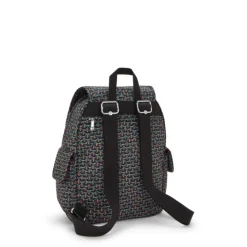 Kipling City Pack S prt ac geo feather