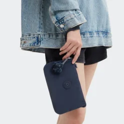 Kipling Creativity XL Wallet/Clutch blue bleu