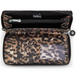 Kipling Money World B prt wild leopard