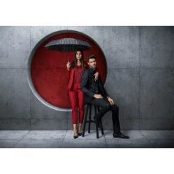 Knirps A.200 Medium Duomatic pinta classic