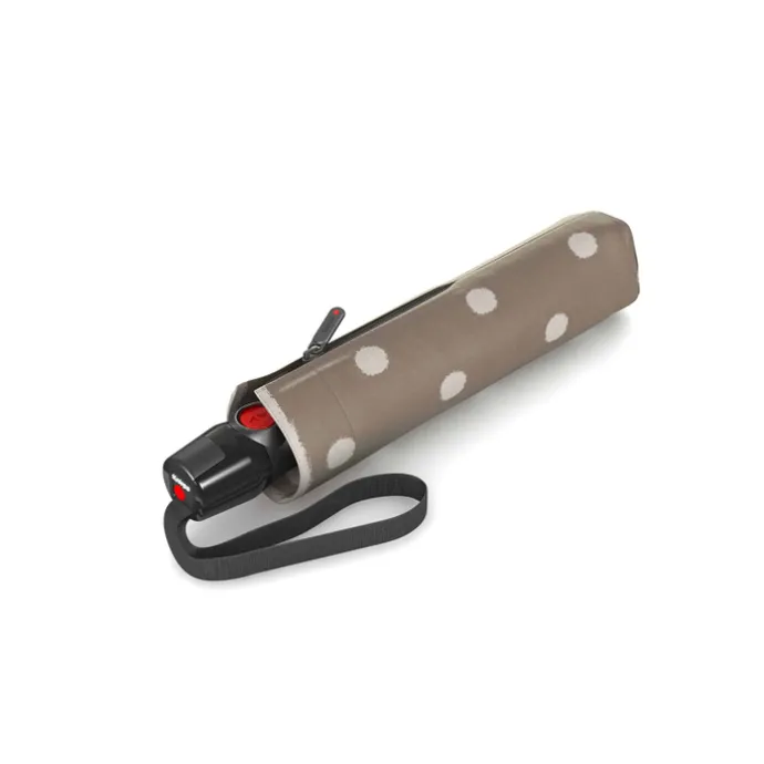 Knirps T.200 Medium Duomatic dot art taupe