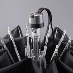 Knirps T.760 Stick Automatic Paraplu dot art black