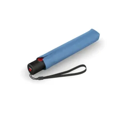 Knirps U.200 Ultra Light Duomatic Paraplu UV Protection blue with black coating