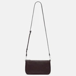 Liebeskind Monogram Crossbody S burgundy