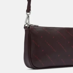 Liebeskind Monogram Crossbody S burgundy