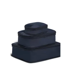 Lipault Travel Accessoires Set of 3 Compression Packing Cubes navy