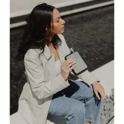 Memobottle A6 Bottle Stainless Steel 500ml black