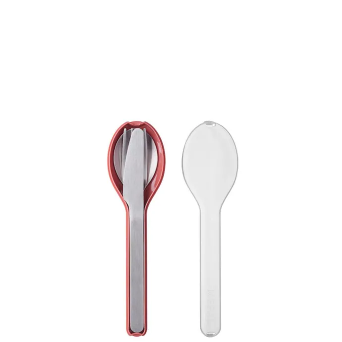 Mepal Ellipse Cutlery 3-Pieces vivid mauve