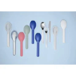 Mepal Ellipse Cutlery 3-Pieces vivid mauve