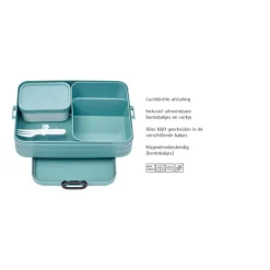 Mepal TAB Bento Lunch Box Large nordic blue