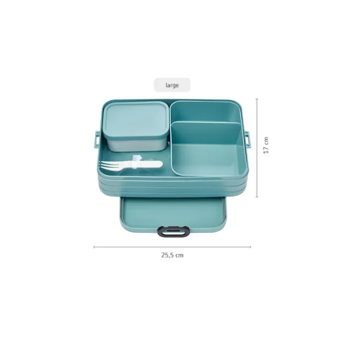 Mepal TAB Bento Lunch Box Large nordic blue