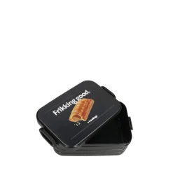 Mepal X Travelbags Frikandelbroodjetrommel Lunchbox Medium black