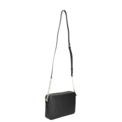 Michael Kors Jet Set Lg Crossbody Golden Chain Bag black