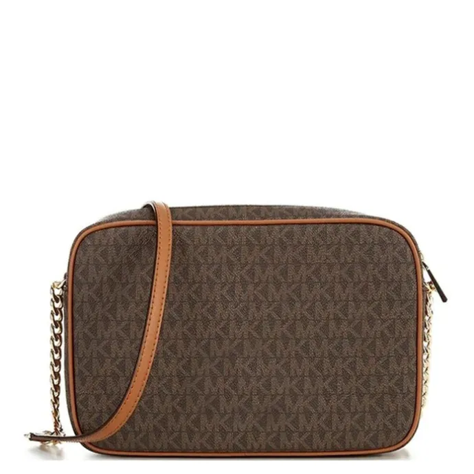 Michael Kors Jet Set LG Crossbody brown