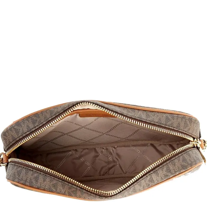 Michael Kors Jet Set LG Crossbody brown