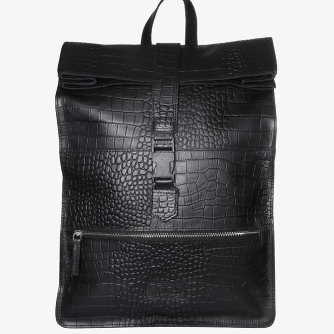 Mozz Croco Gobi Backpack croco black