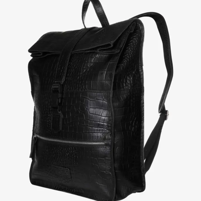 Mozz Croco Gobi Backpack croco black