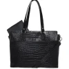 Mozz Croco Savanna Luiertas black croco