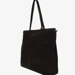 Mozz Momsbag Shopper Suede black