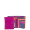 Mywalit Ladies Large Wallet Zip Purse sangria multi