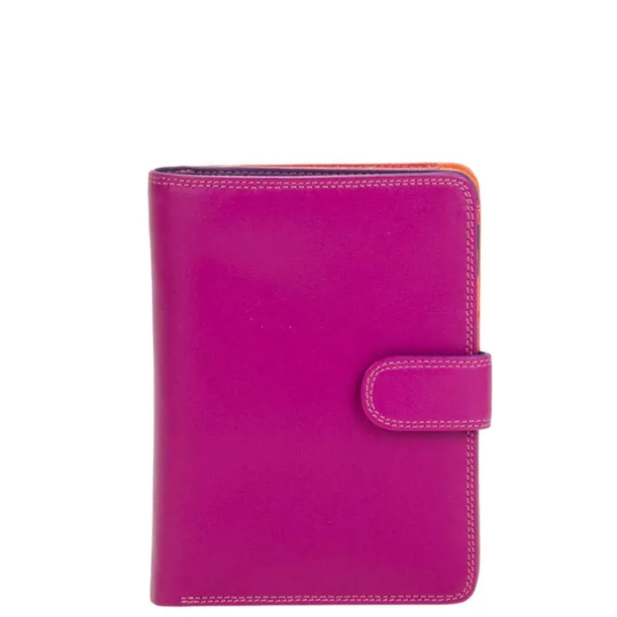 Mywalit Ladies Large Wallet Zip Purse sangria multi