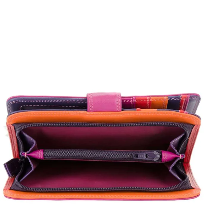 Mywalit Ladies Large Wallet Zip Purse sangria multi