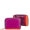 Mywalit Ladies Zip Around Fan CC Holder sangria multi