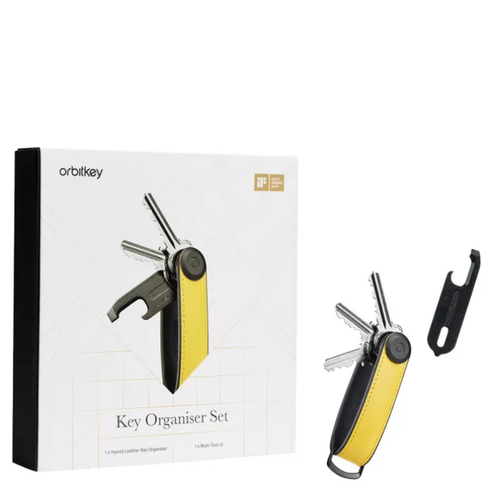 Orbitkey Key Organiser Set yellow
