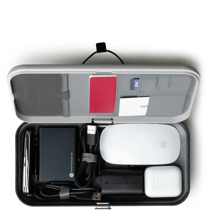 Orbitkey Nest Portable Organizer ash grey
