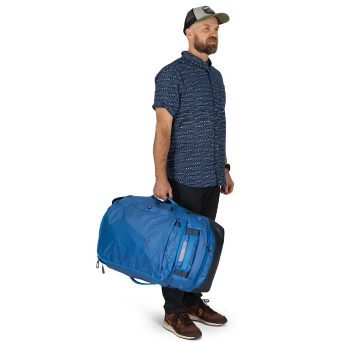 Osprey Transporter Squffel 70 blue flame-scoria blue
