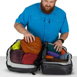 Osprey Transporter Squffel 70 blue flame-scoria blue