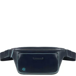 Piquadro Blue Square Bum Bag night blue