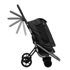 Playmarket Go Up Premium Boodschappentrolley zwart