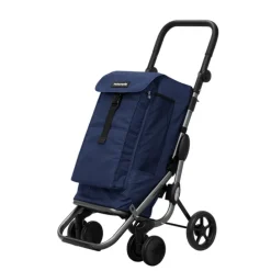 Playmarket Go Up Premium Boodschappentrolley blauw