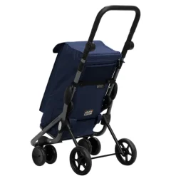 Playmarket Go Up Premium Boodschappentrolley blauw