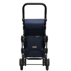 Playmarket Go Up Premium Boodschappentrolley blauw