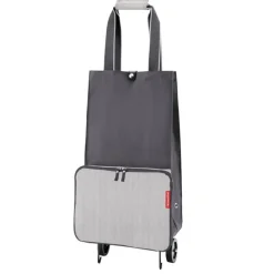 Reisenthel Shopping Foldable Trolley herringbone grey